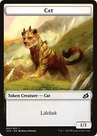 Cat // Human Soldier (005) Double-Sided Token, Ikoria: Lair of Behemoths