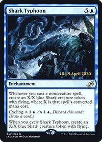 Shark Typhoon, Prerelease Cards