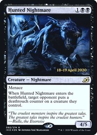 Hunted Nightmare, Prerelease Cards