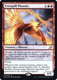 Everquill Phoenix, Prerelease Cards