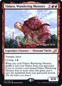 Yidaro, Wandering Monster, Prerelease Cards
