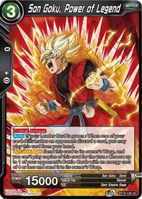 Son Goku, Power of Legend