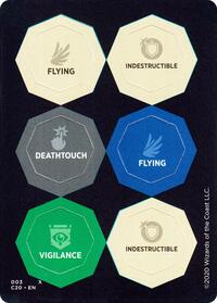 Punch Card Token (003 // 004), Commander 2020