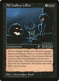 All Hallow's Eve (1st Place) (Arena League), Oversize Cards