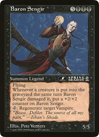 Baron Sengir (1st place) (Arena League), Oversize Cards