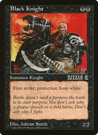 Black Knight (Arena League), Oversize Cards