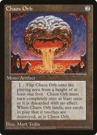 Chaos Orb (InQuest Magazine), Oversize Cards