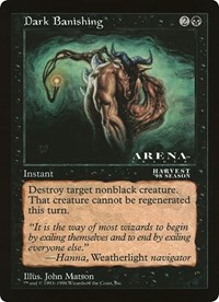 Dark Banishing (Arena League), Oversize Cards