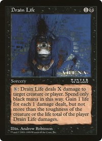 Drain Life (Arena League), Oversize Cards