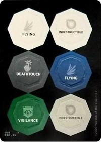 Punch Card Token (003 // 004) - Thick Stock, Commander 2020