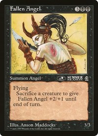 Fallen Angel (3rd Place) (Arena League), Oversize Cards