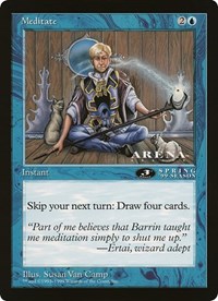 Meditate (3rd Place) (Arena League), Oversize Cards