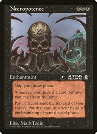 Necropotence (1st Place) (Arena League), Oversize Cards