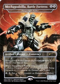 Mechagodzilla, Battle Fortress - Hangarback Walker (Welcome Back Promo), Unique and Miscellaneous Promos