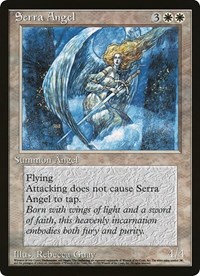 Serra Angel (Comic Insert), Oversize Cards