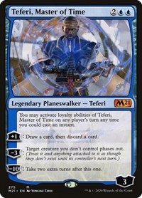 Teferi, Master of Time (275), Core Set 2021