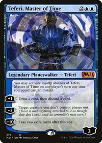 Teferi, Master of Time (277), Core Set 2021
