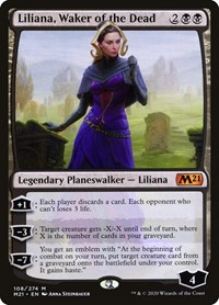 Liliana, Waker of the Dead, Core Set 2021