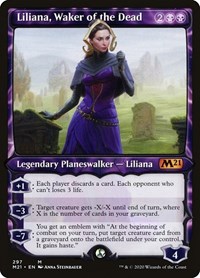 Liliana, Waker of the Dead (Showcase), Core Set 2021