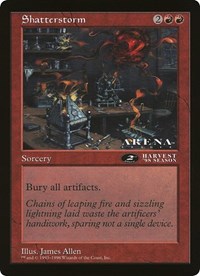 Shatterstorm (2nd Place) (Arena League), Oversize Cards