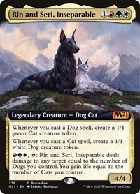 Rin and Seri, Inseparable, Buy-A-Box Promos