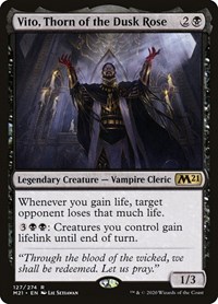 Vito, Thorn of the Dusk Rose, Core Set 2021