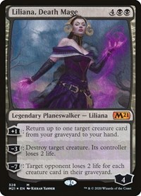 Liliana, Death Mage, Core Set 2021