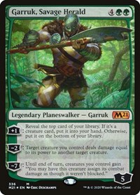 Garruk, Savage Herald, Core Set 2021