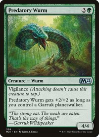 Predatory Wurm, Core Set 2021