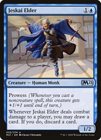Jeskai Elder, Core Set 2021