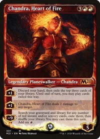 Chandra, Heart of Fire (Showcase), Core Set 2021
