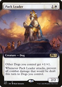 Pack Leader (Extended Art), Core Set 2021