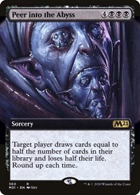 Peer Into the Abyss (Extended Art), Core Set 2021