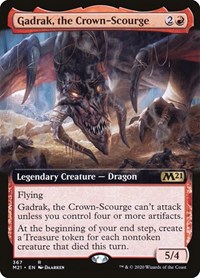Gadrak, the Crown-Scourge (Extended Art), Core Set 2021