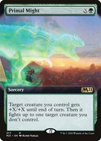 Primal Might (Extended Art), Core Set 2021