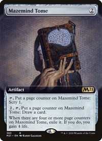 Mazemind Tome (Extended Art), Core Set 2021