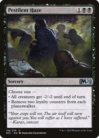 Pestilent Haze, Core Set 2021