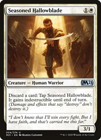 Seasoned Hallowblade, Core Set 2021