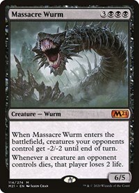 Massacre Wurm, Core Set 2021