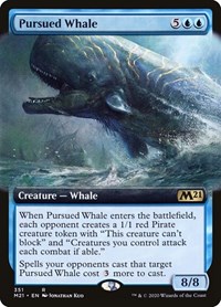 Pursued Whale (Extended Art), Core Set 2021