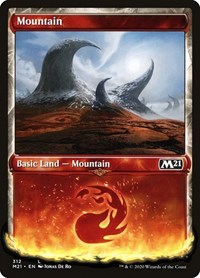 Mountain (Showcase), Core Set 2021