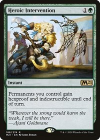 Heroic Intervention, Core Set 2021