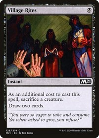 Village Rites, Core Set 2021
