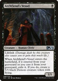 Archfiend's Vessel, Core Set 2021