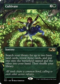 Cultivate (Alternate Art), Core Set 2021