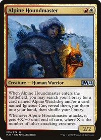 Alpine Houndmaster, Core Set 2021