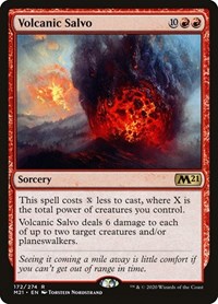 Volcanic Salvo, Core Set 2021