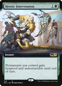 Heroic Intervention (Extended Art), Core Set 2021