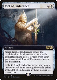 Idol of Endurance (Extended Art), Core Set 2021