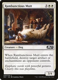 Rambunctious Mutt, Core Set 2021